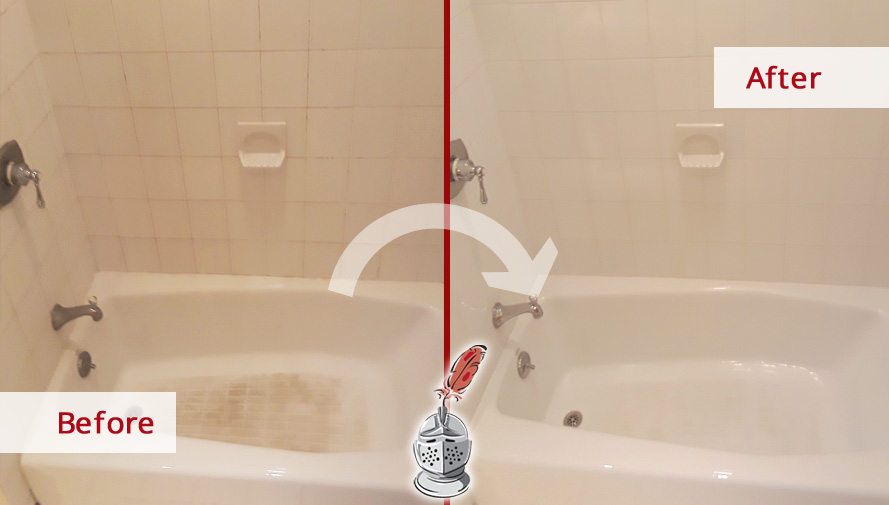 Before and after Picture of a Cleaning Service in Auburndale, Massachusetts