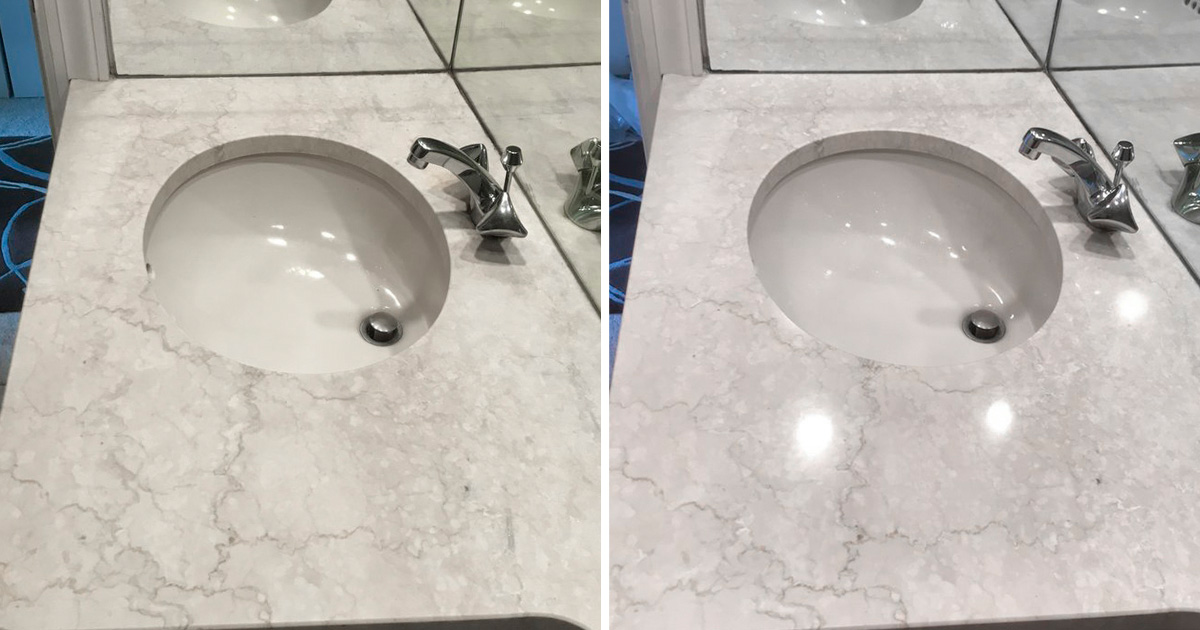 Our Skillful Technicians Provided a Superior Stone Polishing Service in