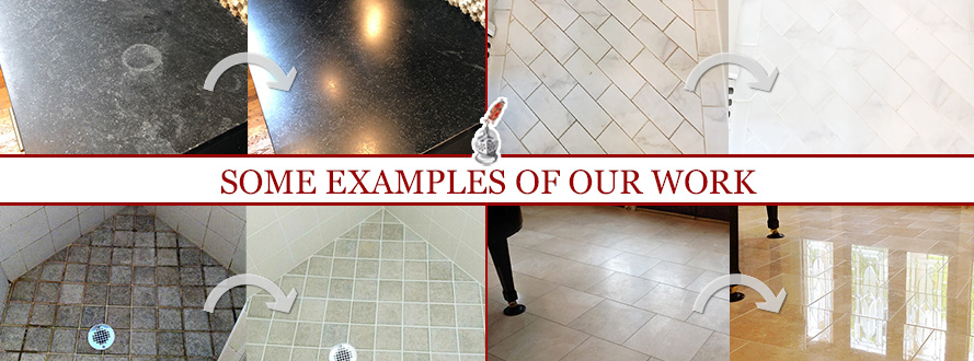 Before and After Pictures of Some Examples of Sir Grout Boston's Work