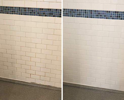 Shower Restored by Our Tile and Grout Cleaners in Dedham, NJ