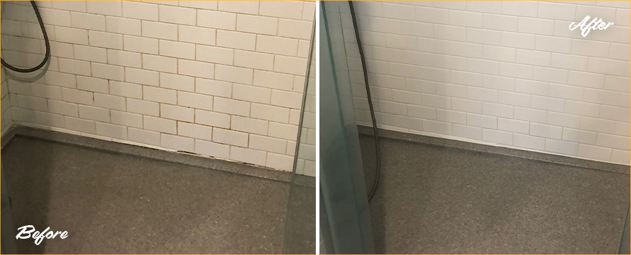 Shower Restored by Our Professional Tile and Grout Cleaners in Dedham, NJ