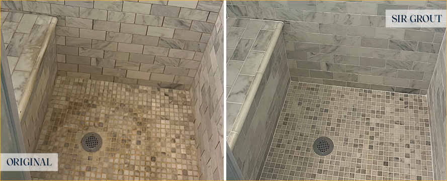 Shower Restored by Our Expert Tile and Grout Cleaners in Canton, MA