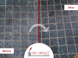 Grout Recoloring Gives New Life to This Chestnut Hill, Massachusetts Resident's Home 