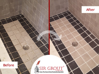 A Grout Cleaning and Sealing Service in Everett, MA Gave this Bathroom a Fresh, New Look