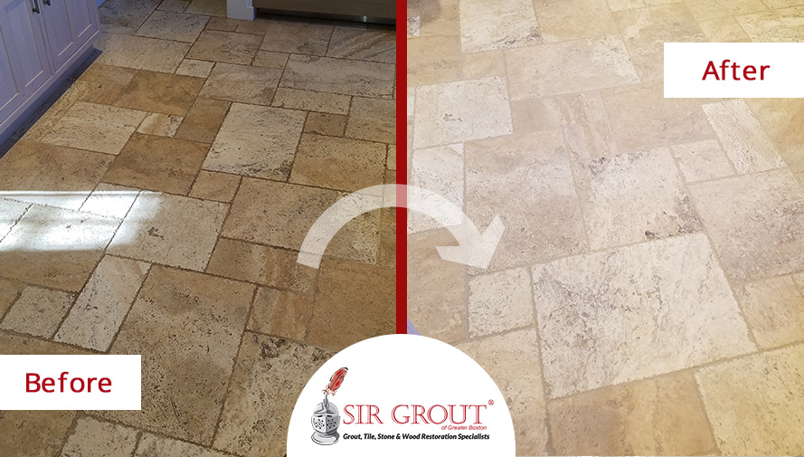 See How A Grout Cleaning Service Worked Wonders Restoring This