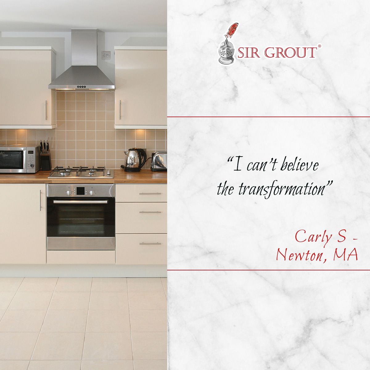 I can't believe the transformation