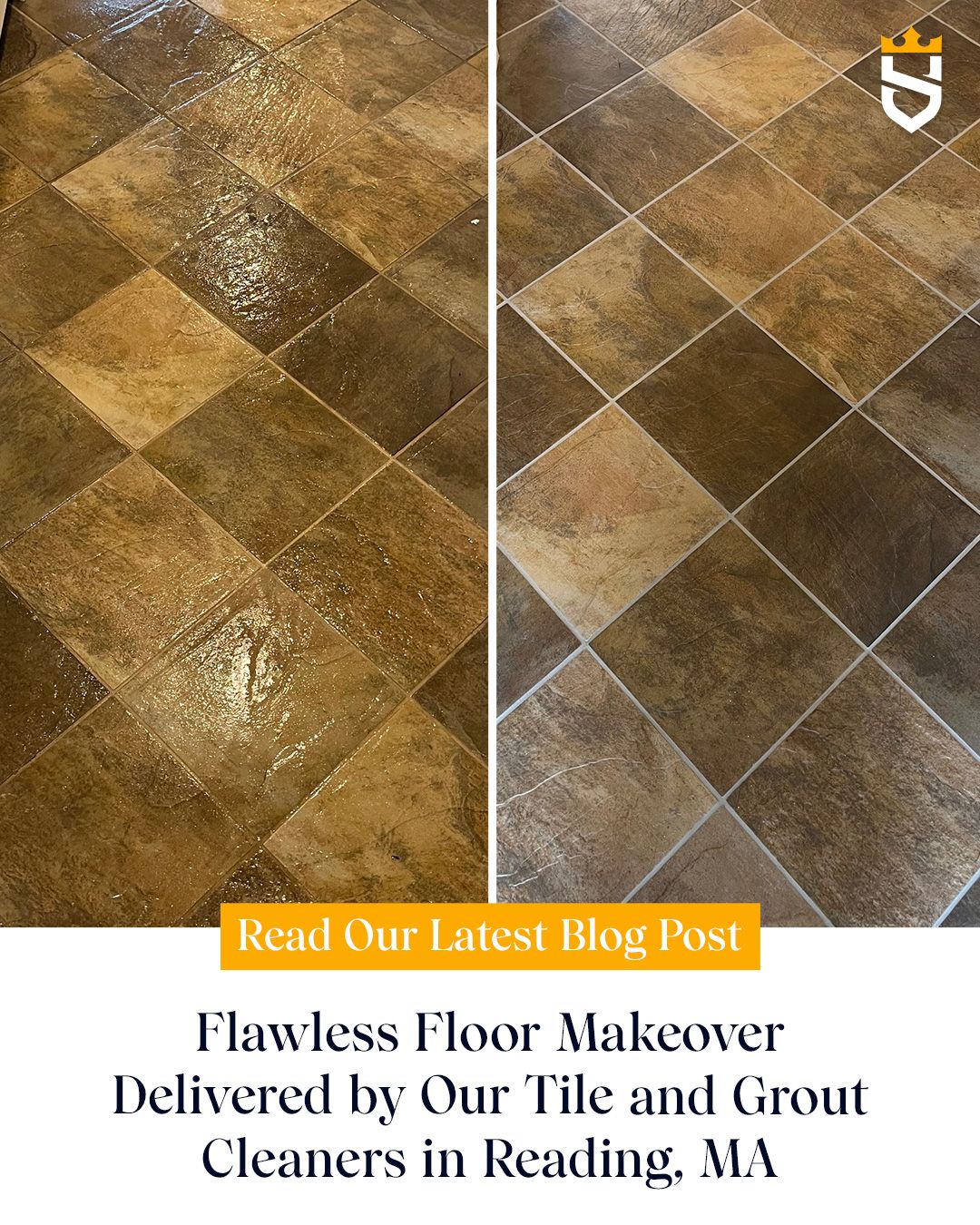 Flawless Floor Makeover Delivered by Our Tile and Grout Cleaners in Reading, MA